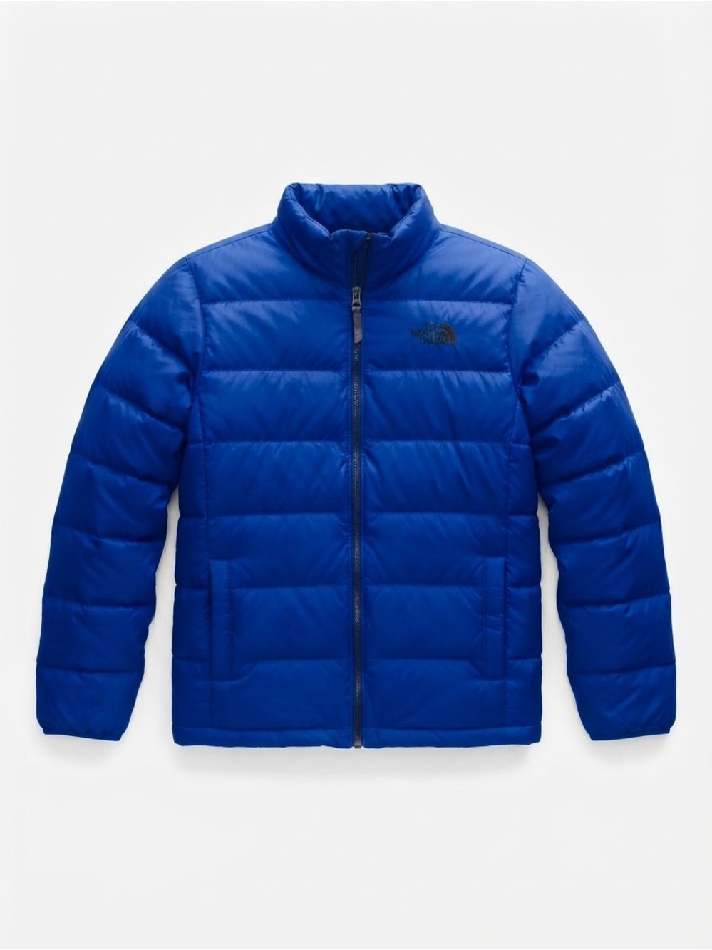 The North Face Blue Quilted Puff Jacket